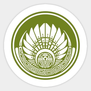 Ancient Maya Civilization Symbol Sticker